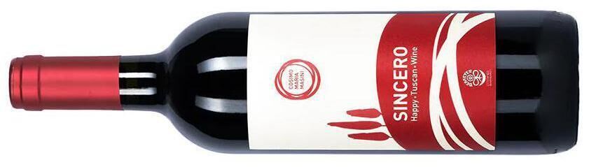 Cosimo Maria Masini ‘Sincero’, Tuscana Rosso Bio - €19.25