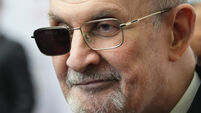 Salman Rushdie honoured after first in-person appearance after stabbing