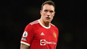 <p>OPEN LETTER: Phil Jones will leave Manchester United at the end of the season (Martin Rickett/PA)</p>