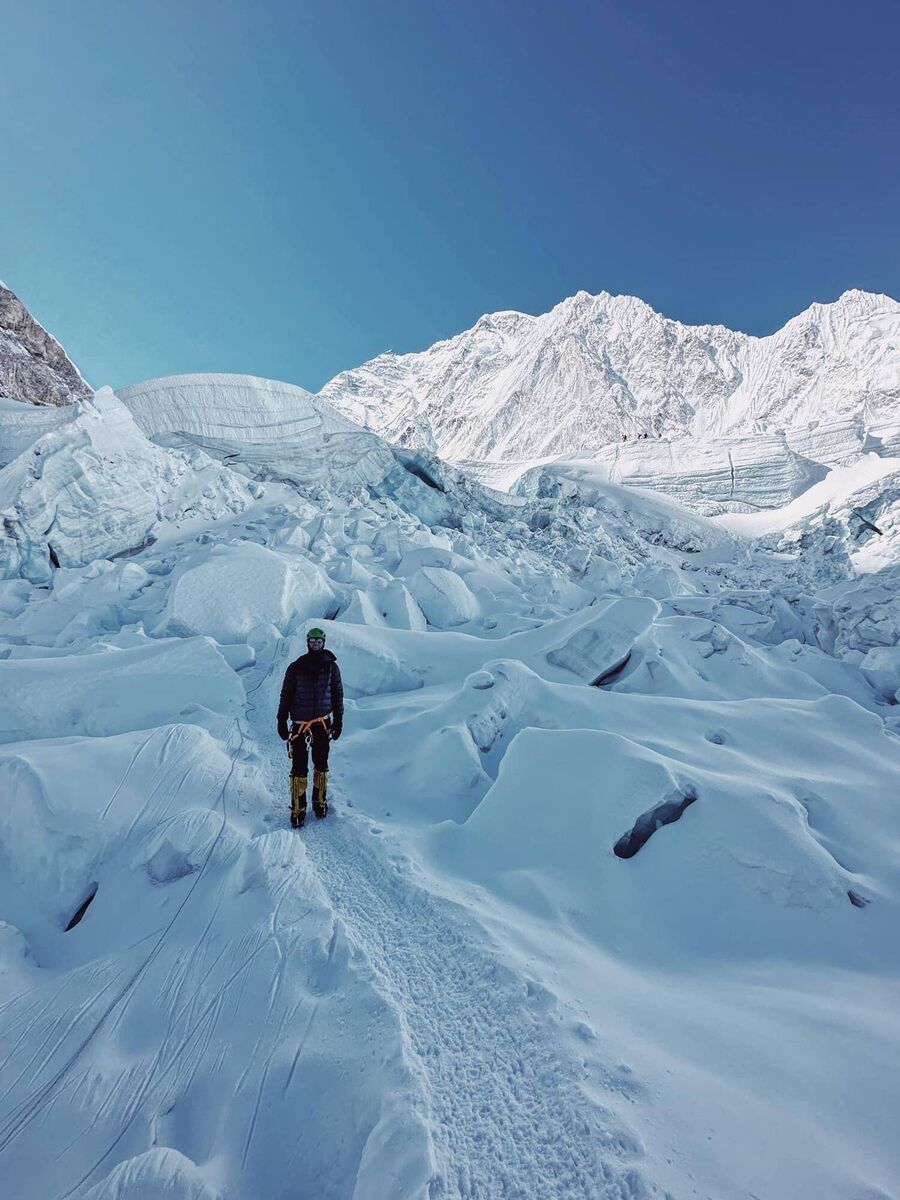 Johnny Ward has summitted Everest Johnny Ward has summitted Everest