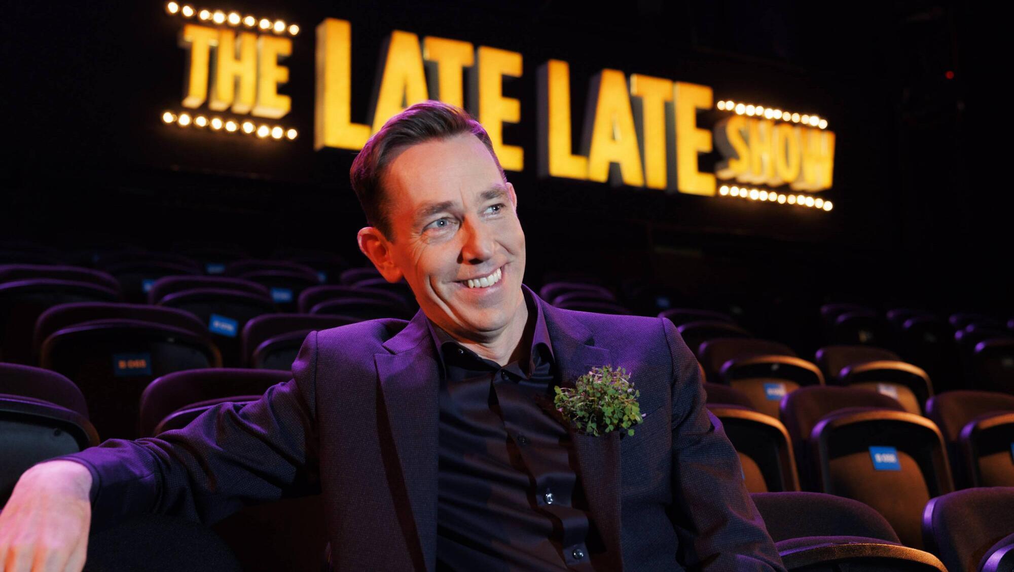 Ryan Tubridy welcomed Joanne McNally and Vogue Williams as guests on his penultimate Late Late Show on Friday night. Picture: Andres Poveda
