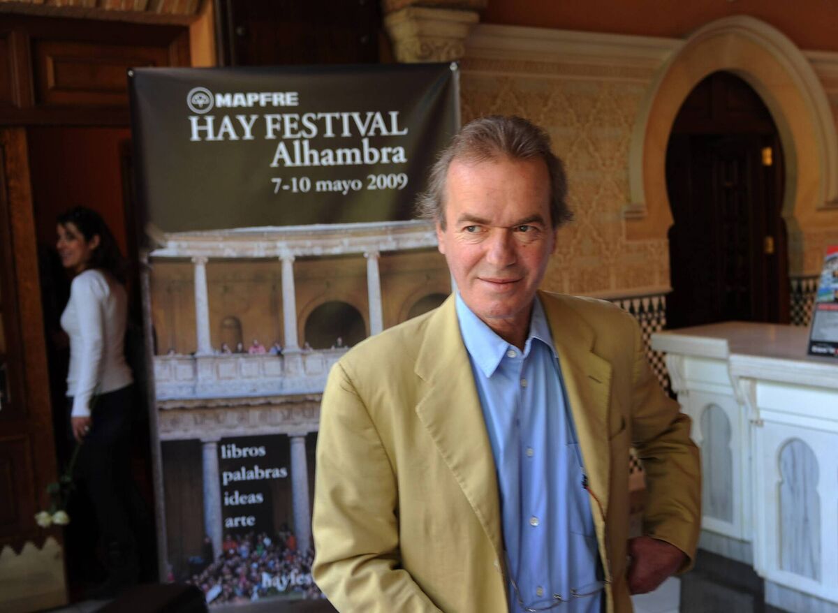 British writer Martin Amis at the Hay Festival Alhambra in Granada, Spain, in 2009. Picture: Samuel Aranda/Getty Images