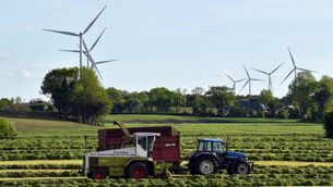<p class="contextmenu internal_Caption">Wind turbines are increasingly becoming part of the landscape in Ireland, as this image shows; this photo was entered into a Wind Energy Ireland photo competition promoting awareness of climate action.</p>