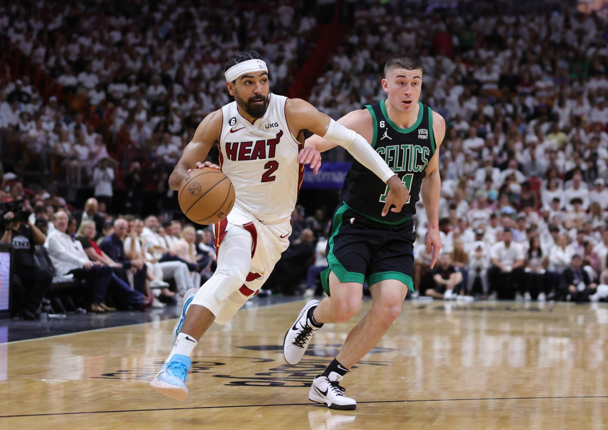 Heat roll past Celtics, take 3-0 lead in Eastern Conference finals