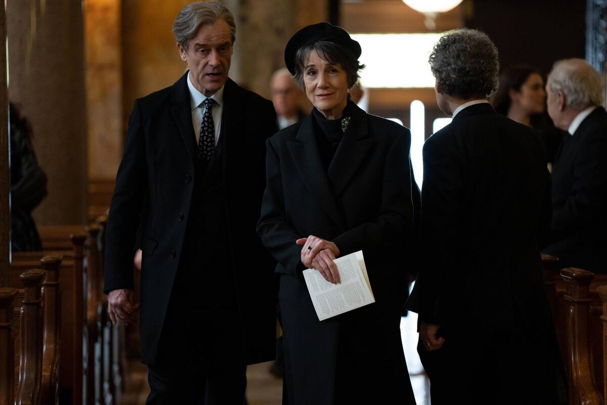 Harriet Walter plays Logan's ex-wife in Succession. 