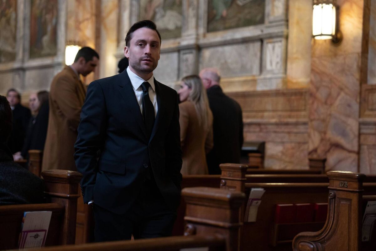 Kieran Culkin in Succession.  
