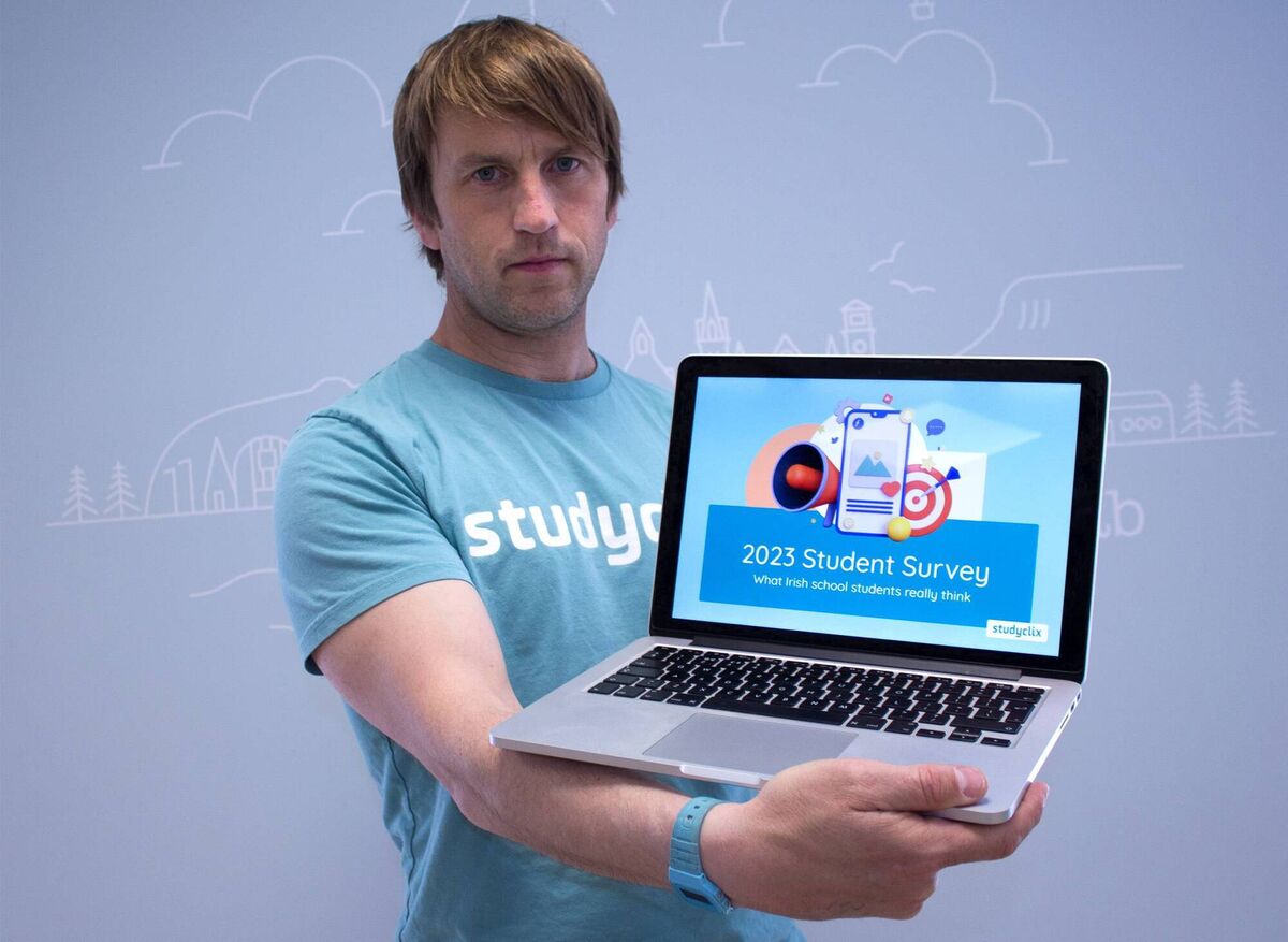 Luke Saunders, co-founder of Studyclix. Luke Saunders, co-founder of Studyclix.