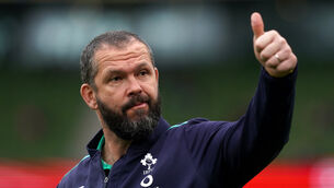 <p>Ireland head coach Andy Farrell can help Leinster players deflated by defeats to focus on the Rugby World Cup. File picture: Brian Lawless/PA </p>