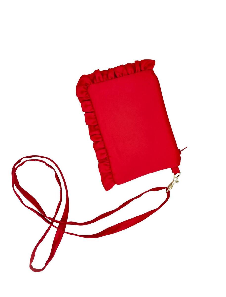 Frill Pouch, €65, August Night