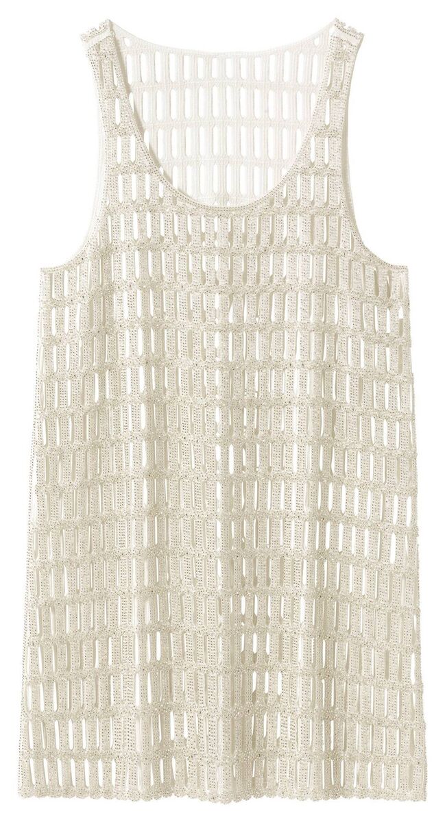 Shimmer &amp; Sheer Vest Top, €79.99, H&amp;M