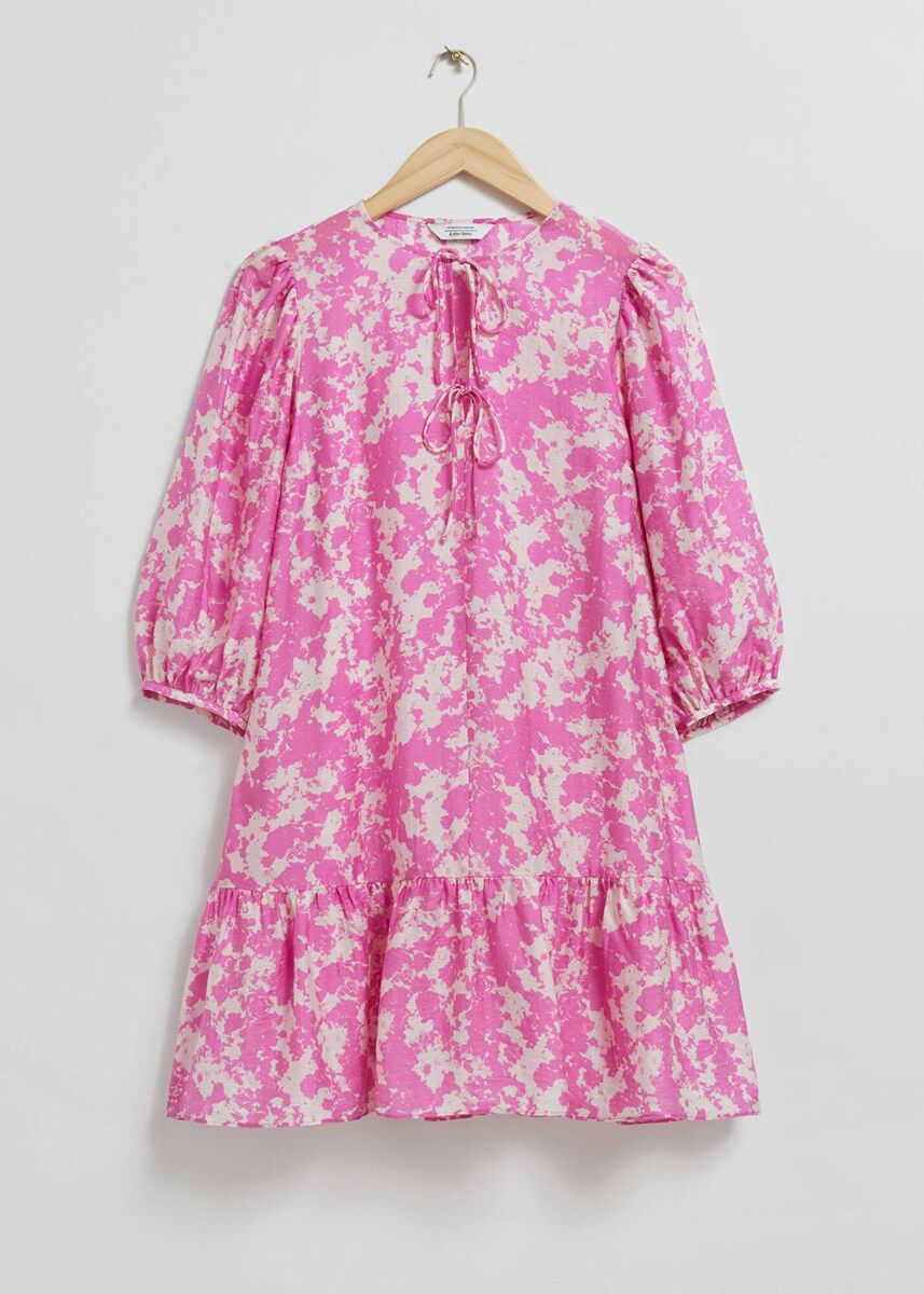 Puff Sleeve Dress, €69, &amp; Other Stories