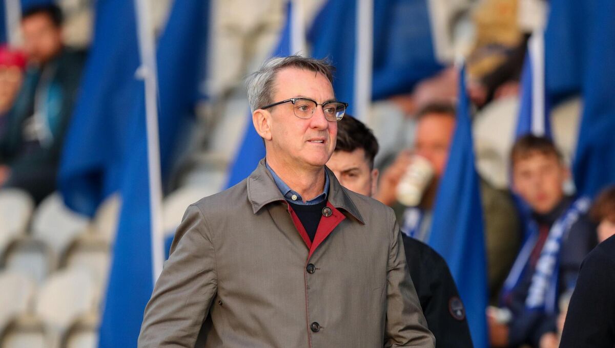 Waterford owner Andy Pilley at the RSC. Photo by Michael P Ryan/Sportsfile