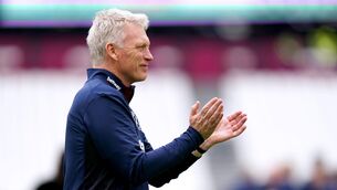 <p>KEEPING FAITH: West Ham United manager David Moyes applauds the fans at the end of the Premier League match and the last home game of the season at the London Stadium. Pic: John Walton/PA Wire</p>