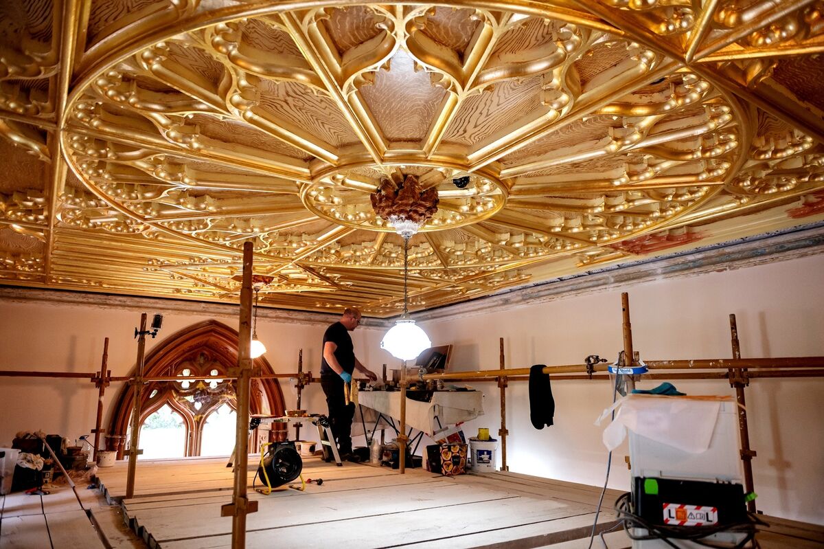 Conservation work on the finer detail of the east wing of Johnstown Castle has been completed and is now available to view.