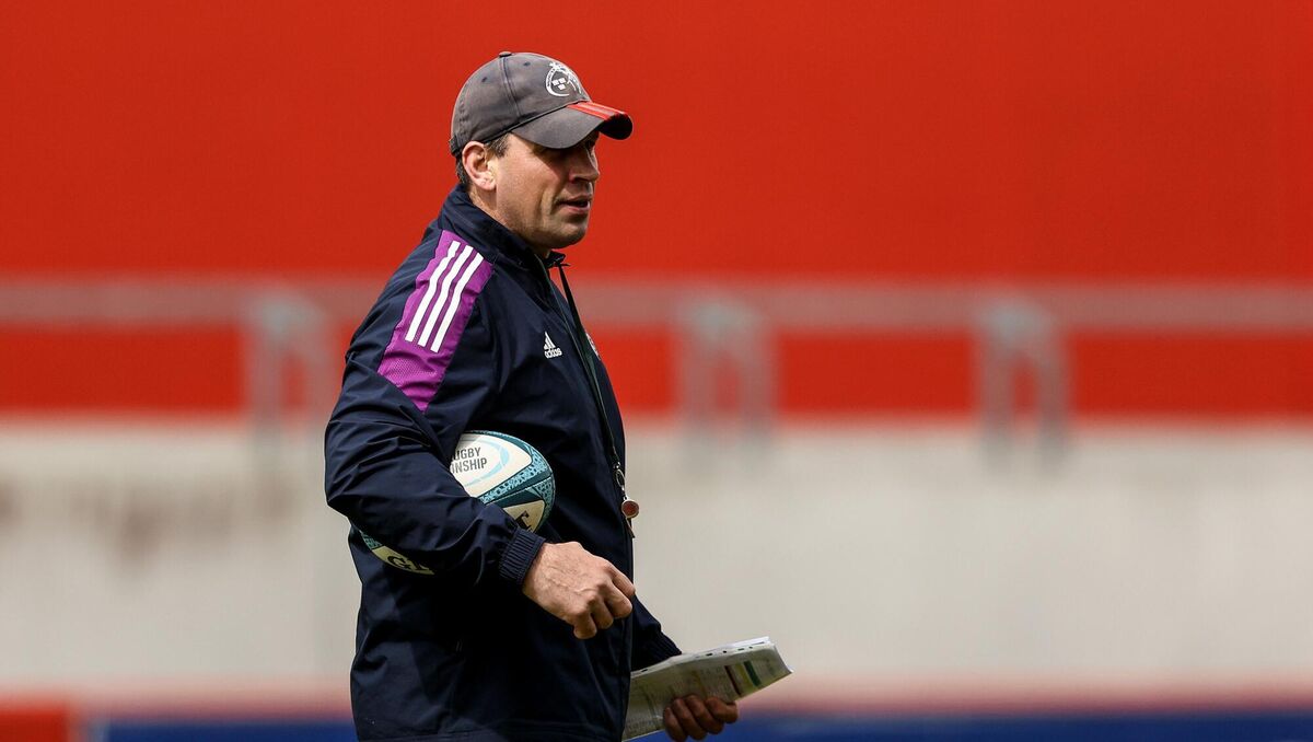 Munster Defence Coach Denis Leamy. Munster Defence Coach Denis Leamy.