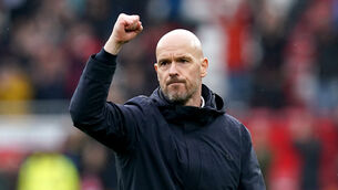 <p>RIGHT PATH: Erik ten Hag believes Manchester United are now operating much more smartly. 	Picture: Martin Rickett/PA </p>