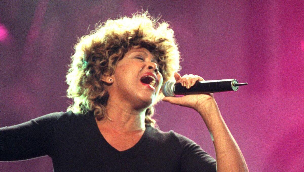 American singer Tina Turner performing during rehearsals at London's Royal Albert Hall, ahead of the MOBO (Music Of Black Origin) Awards. Ms Turner, one of rocks most famous voices who had hits including Proud Mary and The Best, has died at the age of 83 after a long illness, her publicist told the PA news agency. Issue date: Thursday May 25, 2023.