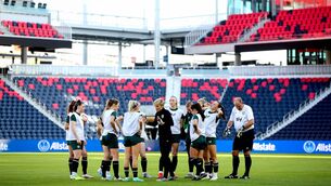 <p>ONE LAST WARM UP GAME: Ireland  WNT will take on Colombia in a behind-closed-doors warm up game on July 14.Pic: ©INPHO/Ryan Byrne</p>