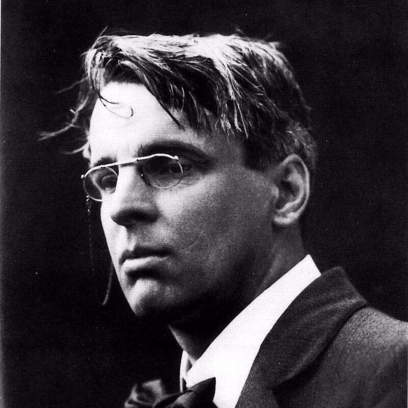  Irish poet, dramatist, and writer WB Yeats.