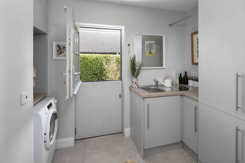 Utility with half door