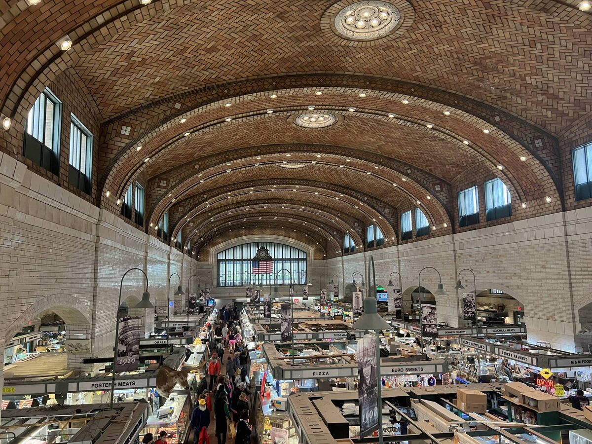West Side Market is well worth a visit. Picture: Greg Murphy