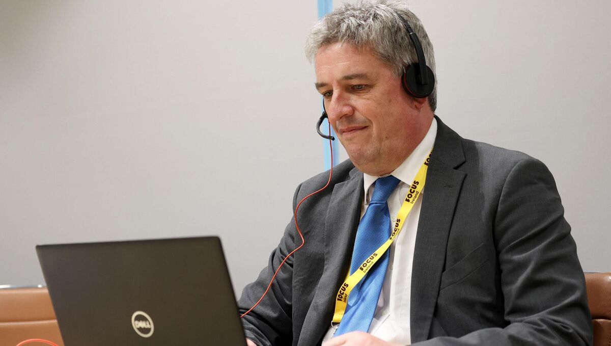 Focus Ireland CEO Pat Dennigan as he addressed the joint Oireachtas committee on children, disability, equality, integration and youth in November 2021. Picture: Sam Boal / Photocall Ireland Focus Ireland CEO Pat Dennigan as he addressed the joint Oireachtas committee on children, disability, equality, integration and youth in November 2021. Picture: Sam Boal / Photocall Ireland