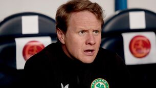 <p>LAST EIGHT: Republic of Ireland head coach Colin O'Brien. Pic: David Balogh/Sportsfile</p>