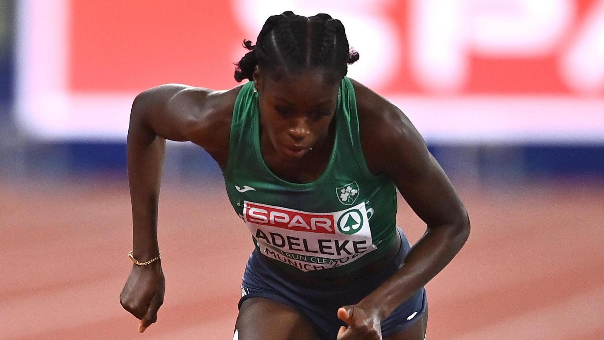 Rhasidat Adeleke smashes Irish 400m record again at NCAA regionals