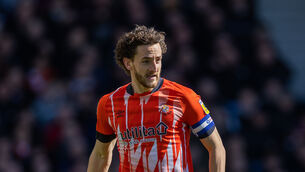 Tom Lockyer has thanked medical staff following his collapse in the Sky Bet Championship play-off final (Steven Paston/PA)