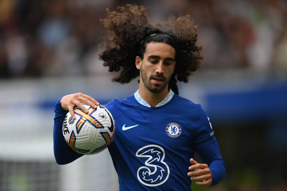 Marc Cucurella: a £62m headless chicken? Pic: Mike Hewitt/Getty Images