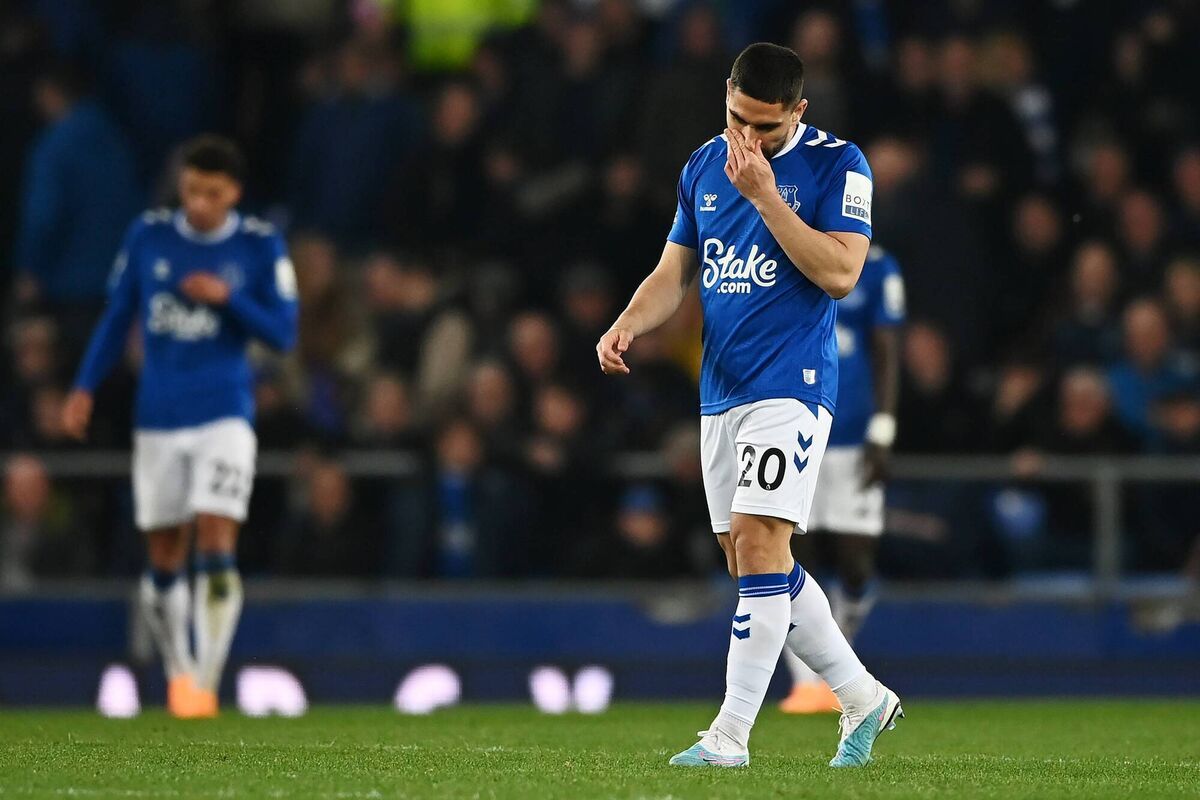 Neal Maupay: among Everton’s flops. Pic: Gareth Copley/Getty Images