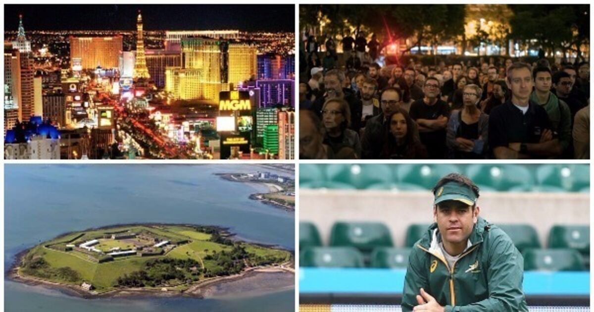 MORNING BULLETIN Las Vegas police hunt 'active shooter'; Report raises