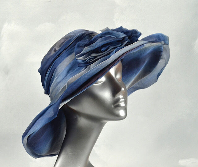 A vintage hat at the Lismore Opera Festival antique fair.