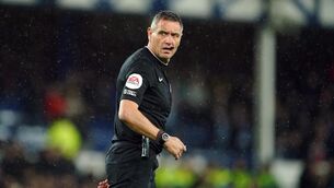 <p>RETIREMENT: Andre Marriner has announced his retirement from refereeing. Pic: Peter Byrne/PA</p>