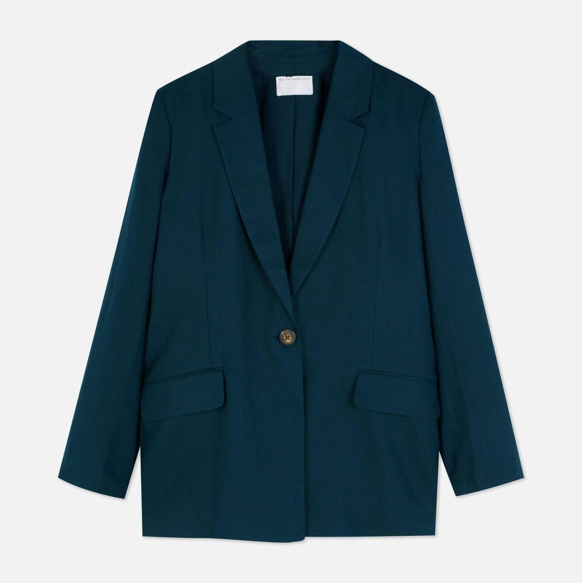 Navy Linen Blazer, €40, Penneys