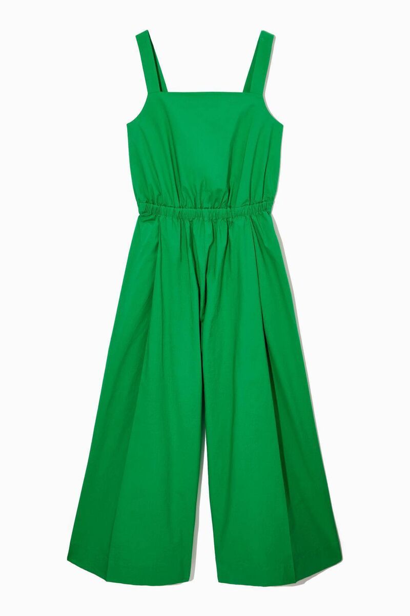 Green Wide-Leg Jumpsuit, €99, COS