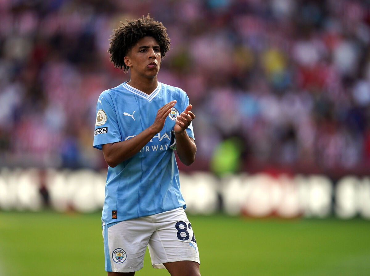 CLASSY PLAYER: Manchester City's Rico Lewis. Pic: Nick Potts/PA Wire.