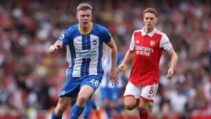 <p>GREEN SHOOT: Evan Ferguson of Brighton. Pic: Julian Finney/Getty Images</p>