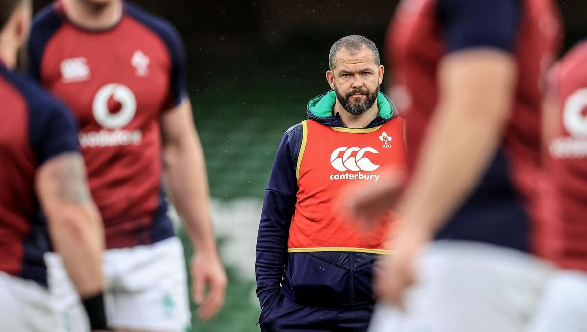 MASTERMINDING IRISH SUCCESS: Head coach Andy Farrell. Pic: ©INPHO/Dan Sheridan