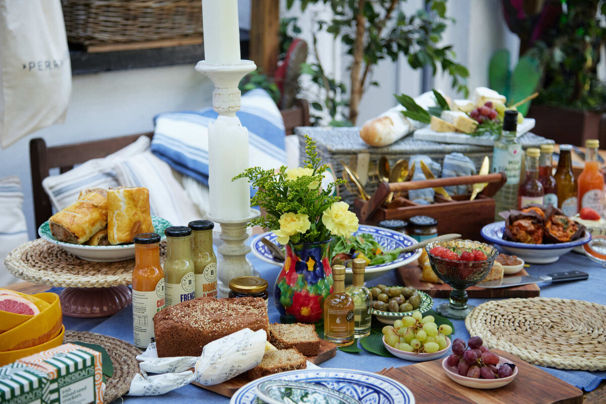 A summer spread, featuring some of the Perry Street duo's recipes in action. Pic: Miki Barlok