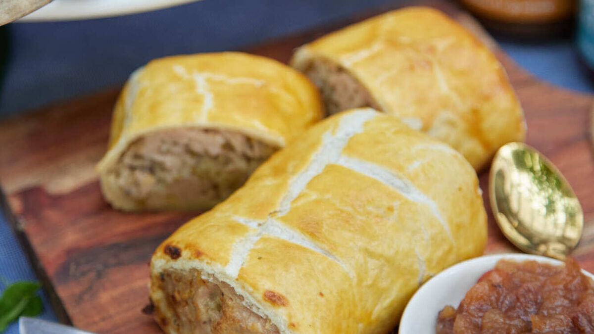 Perry Street Café's Simple Pork & Apple Sausage Rolls