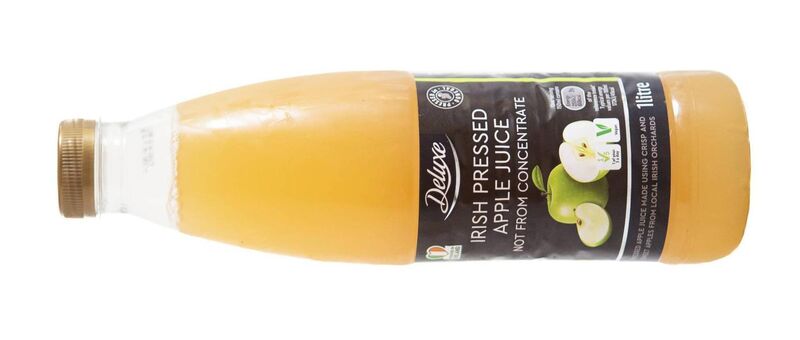 Lidl Deluxe Irish Pressed Apple Juice.