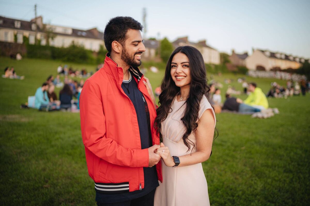 Ali and Maha. “I thought the park would be deserted,” Ali said.