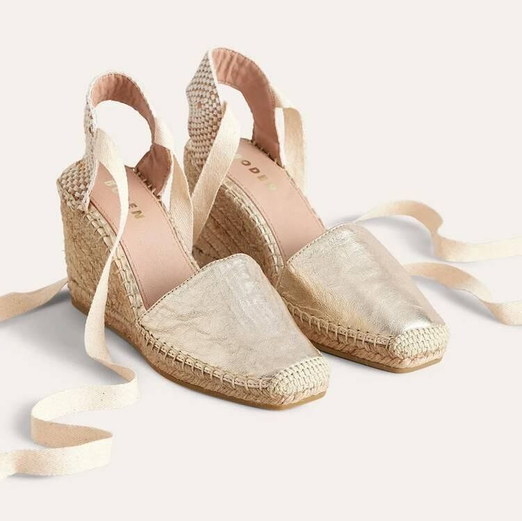 Classic Espadrille Wedges, Boden, €115