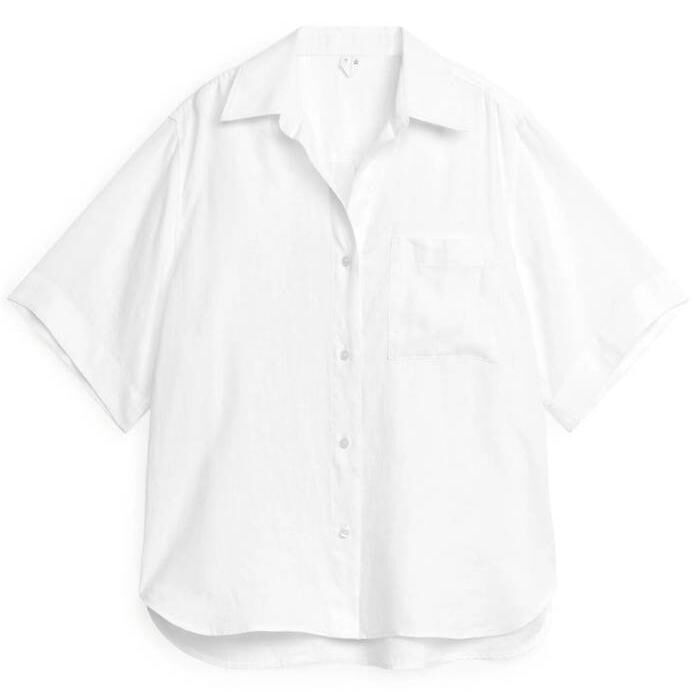 Linen Resort Shirt, Arket, €49