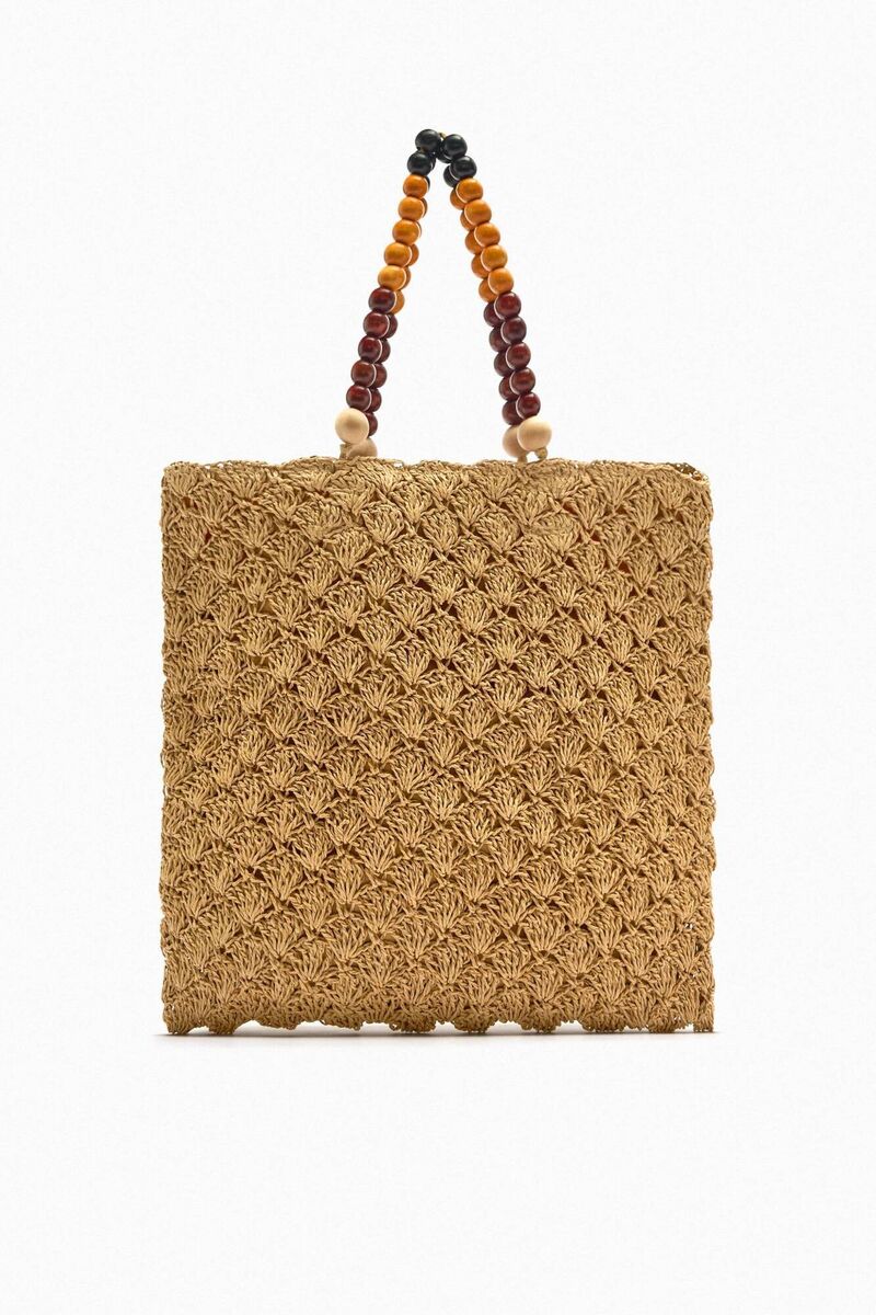 Paper tote bag, Zara, €29.95