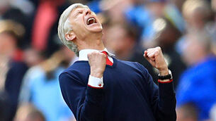 Arsenal v Manchester City - Emirates FA Cup - Semi Final - Wembley Stadium