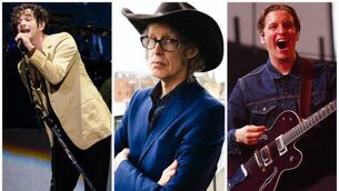 <p>Matty Healy of the 1975; Mike Scott of the Waterboys; George Ezra - some of the artists playing Cork this June</p>