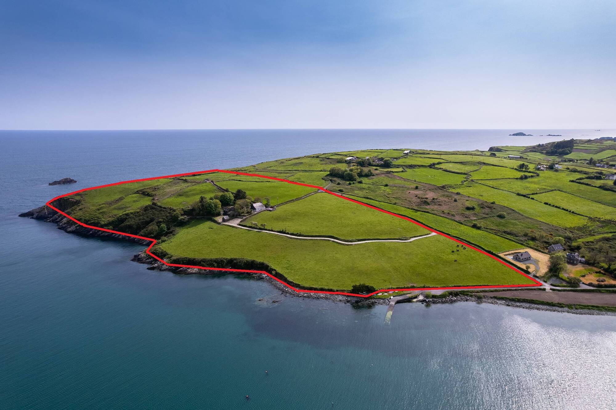 A head of the posse: overseas interest expected for half a headland, 32 acres farm by Tralong Bay near Glandore