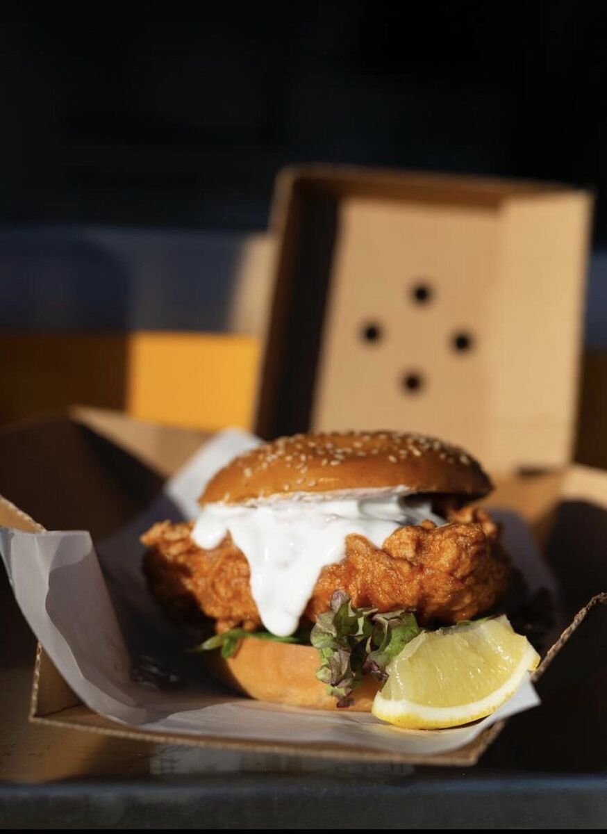 A sandwich from YS Supper Club